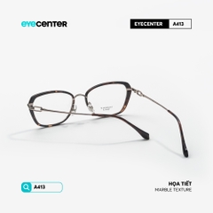 [VA413] Gọng kính cận mắt mèo nữ chất liệu nhựa phối kim loại chống gỉ by Eye Center Vietnam
