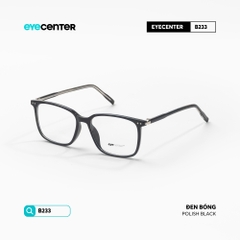 [VB233] Gọng kính cận nhựa nam nữ chất liệ nhựa lõi thép chống gãy by Eye Center Vietnam