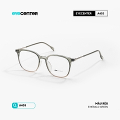 [VA403] Gọng kính cận nam nữ chất liệu nhựa phối kim loại chống gỉ by Eye Center Vietnam