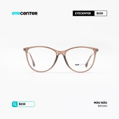 [B230] Gọng kính cận nữ mắt mèo chất  liệu nhựa phối kim loại chống gỉ by Eye Center Vietnam