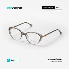 [B174] Gọng kính cận mắt mèo nữ chất liệu nhựa phối kim loại chống gỉ by Eye Center Vietnam