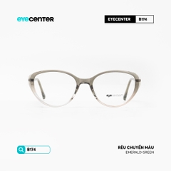 [B174] Gọng kính cận mắt mèo nữ chất liệu nhựa phối kim loại chống gỉ by Eye Center Vietnam