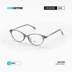 [B472] Gọng kính cận mắt mèo nữ chất liệu nhựa phối kim loại chống gỉ by Eye Center Vietnam