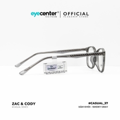 [C37] Gọng kính cận nam nữ chính hãng ZAC & CODY lõi thép chống gãy nhiều màu thời trang casual.37 TR90 ZC 8097 by Eye Center Vietnam