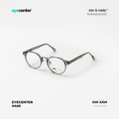 [A66] Gọng kính cận nam nữ chính hãng ZAC&CODY lõi thép chống gãy cao cấp ZC K9071  by Eye Center Vietnam