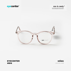 [B16] Gọng kính cận chính hãng ZAC & CODY lõi thép chống gãy 17171 by Eye Center Vietnam