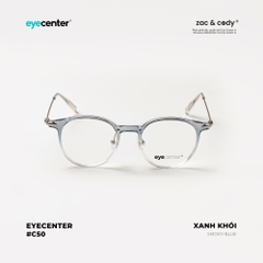 [C50] Gọng kính cận nam nữ chính hãng EYECENTER nhựa phối kim loại 83098 - 2276 by Eye Center Vietnam