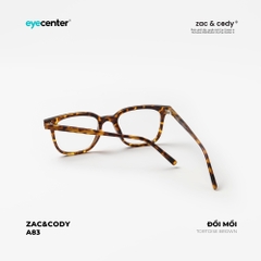 [A83] Gọng kính cận chính hãng ZAC & CODY lõi thép chống gãy 72022 by Eye Center Vietnam