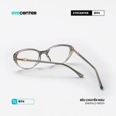 [B174] Gọng kính cận mắt mèo nữ chất liệu nhựa phối kim loại chống gỉ by Eye Center Vietnam