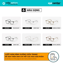 [B82] Gọng kính cận nam nữ chính hãng EYECENTER nhiều màu EC 3001 by Eye Center Vietnam