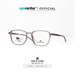 [B35] Gọng kính cận nữ  chính hãng ZAC & CODY lõi thép chống gãy nhiều màu thời trang original.35 ZC T8246 by Eye Center Vietnam