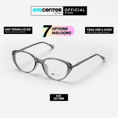 [B174] Gọng kính cận mắt mèo nữ chất liệu nhựa phối kim loại chống gỉ by Eye Center Vietnam