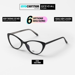 [B141] Gọng kính cận mắt mèo nữ STUDIO MUKU lõi thép chống gãy by Eye Center Vietnam