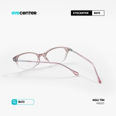 [B472] Gọng kính cận mắt mèo nữ chất liệu nhựa phối kim loại chống gỉ by Eye Center Vietnam