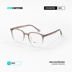 Gọng kính cận nhựa nam nữ nhựa dẻo siêu nhẹ nhiều màu by Eye Center Vietnam