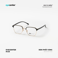 [C25]Gọng kính cận nam nữ chính hãng EYECENTER nhựa phối kim loại EC6328 by Eye Center Vietnam