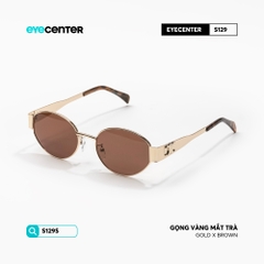 [S129] Kính mát Crystal UV chất liệu kim loại nhiều màu by Eye Center Vietnam