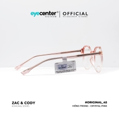 [B45] Gọng kính cận nam nữ chính hãng ZAC & CODY lõi thép chống gãy original.45 ZC K8095 by Eye Center Vietnam