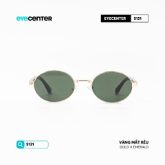 [S131] Kính mát nam nữ  Crystal UV chất liệu kim loại chống gỉ by Eye Center  Vietnam