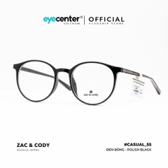 [C55] Gọng kính cận nữ chính hãng ZAC & CODY lõi thép chống gãy nhiều màu casual.55 ZC 8243 by Eye Center Vietnam