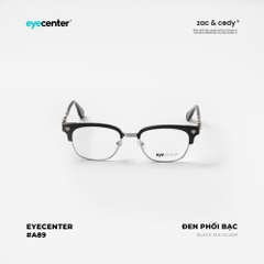 [A89] Gọng kính cận nam nữ chính hãng ZAC & CODY nhựa phối kim loại 2237 by Eye Center Vietnam