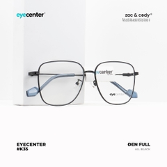 [K35]Gọng kính cận nữ chính hãng EYECENTER kim loại chống gỉ nhiều màu EK 708 by Eye Center Vietnam