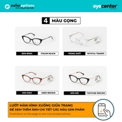 [A100] Gọng kính cận nữ chính hãng ZAC & CODY 5025 by Eye Center Vietnam