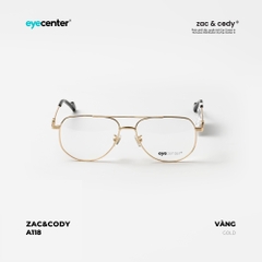 [A118] Gọng kính cận chính hãng ZAC & CODY kim loại chống gỉ 52065 by Eye Center Vietnam