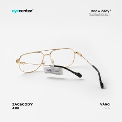 [A118] Gọng kính cận chính hãng ZAC & CODY kim loại chống gỉ 52065 by Eye Center Vietnam