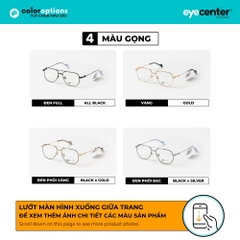 [A118] Gọng kính cận chính hãng ZAC & CODY kim loại chống gỉ 52065 by Eye Center Vietnam