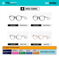 [K03] Gọng kính cận nữ chính hãng EYECENTER lõi thép nhiều màu thời trang K03 EK 8247 by Eye Center Vietnam