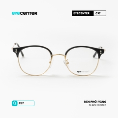 [C97] Gọng kính cận kim loại nam nữ EYECENTER nhựa phối kim loại chống gỉ by Eye Center Vietnam