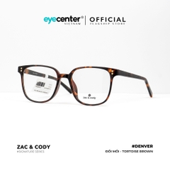 [A31] Gọng kính cận nam nữ chính hãng ZAC & CODY Denver lõi thép chống gãy  ZC TR1922 A31 by Eye Center Vietnam