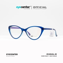 [K01] Gọng kính cận nữ chính hãng EYECENTER dáng mắt mèo nhựa dẻo chống gãy cao cấp K01 EK 2383 by Eye Center Vietnam