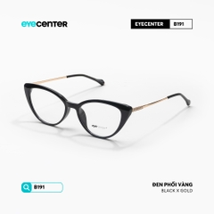 [B191] Gọng kính cận nữ chính hãng EYECENTER nhựa phối kim loại by Eye Center Vietnam