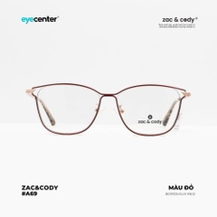 [A69]Gọng kính cận nữ chính hãng ZAC & CODY kim loại chống gỉ signature cao cấp ZC LC705 by Eye Center Vietnam