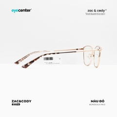 [A69]Gọng kính cận nữ chính hãng ZAC & CODY kim loại chống gỉ signature cao cấp ZC LC705 by Eye Center Vietnam