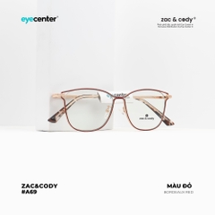 [A69]Gọng kính cận nữ chính hãng ZAC & CODY kim loại chống gỉ signature cao cấp ZC LC705 by Eye Center Vietnam