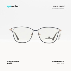 [A69]Gọng kính cận nữ chính hãng ZAC & CODY kim loại chống gỉ signature cao cấp ZC LC705 by Eye Center Vietnam