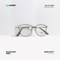 [A69]Gọng kính cận nữ chính hãng ZAC & CODY kim loại chống gỉ signature cao cấp ZC LC705 by Eye Center Vietnam