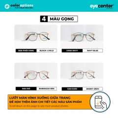 [A69]Gọng kính cận nữ chính hãng ZAC & CODY kim loại chống gỉ signature cao cấp ZC LC705 by Eye Center Vietnam