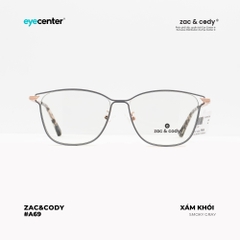 [A69]Gọng kính cận nữ chính hãng ZAC & CODY kim loại chống gỉ signature cao cấp ZC LC705 by Eye Center Vietnam