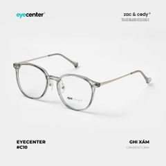 [C10 ] Gọng kính cận nam nữ chính hãng ZAC & CODY nhựa phối kim loại EC 72598 by Eye Center Vietnam