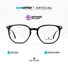 [B42] Gọng kính cận nam nữ  chính hãng ZAC & CODY kim loại chống gỉ  original.42  ZC ST6910 by Eye Center Vietnam