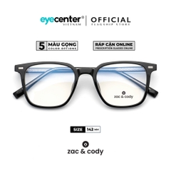 [B53]Gọng kính cận nam nữ chính hãng ZAC & CODY lõi thép chống gãy original.53 ZC 7111 by Eye Center Vietnam