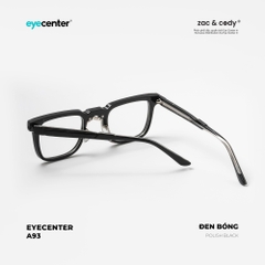 [A93] Gọng kính cận nam nữ chính hãng ZAC & CODY lõi thép chống gãy 5555 by Eye Center Vietnam
