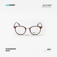 [K43]Gọng kính cận nữ chính hãng EYECENTER nhựa dẻo chống gãy siêu nhẹ  EK 520 by Eye Center Vietnam