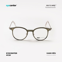 [C50] Gọng kính cận nam nữ chính hãng EYECENTER nhựa phối kim loại 83098 - 2276 by Eye Center Vietnam