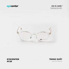 [C28] [22004-8939] Gọng kính cận nam nữ chính hãng EYECENTER nhựa phối kim loại 8939-22004 nhập khẩu by Eye Center Vietnam