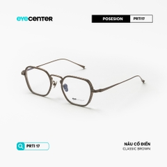 [PRTI 17]Gọng kính cận nam nữ TITANIUM siêu nhẹ chống gỉ by Eye Center Vietnam